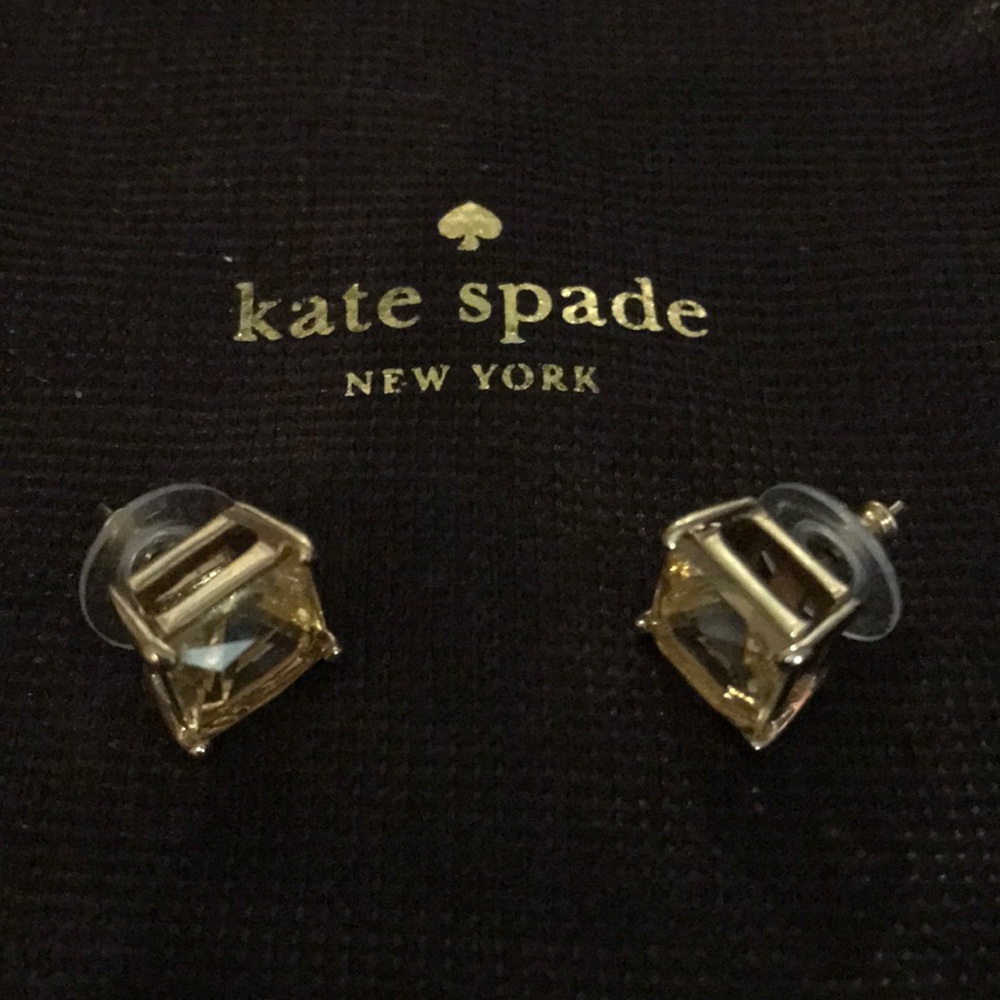 Kate Spade Yellow Gold Stud Earrings